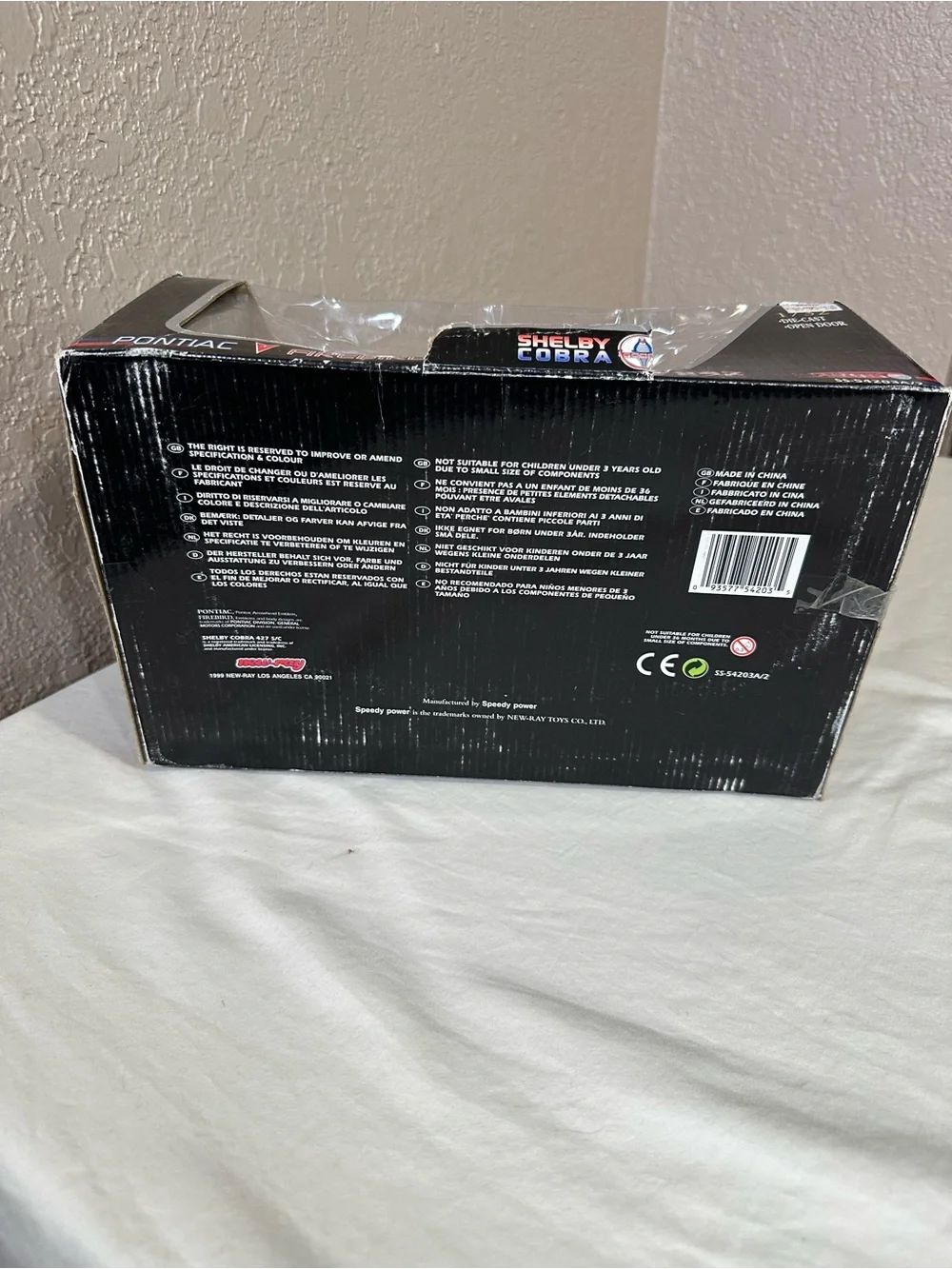 1:32 Scale Pontiac Firebird and Shelby Cobra 427 S/C Models